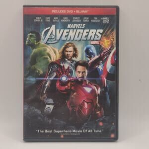 The Avengers (DVD, 2012) blu-ray)